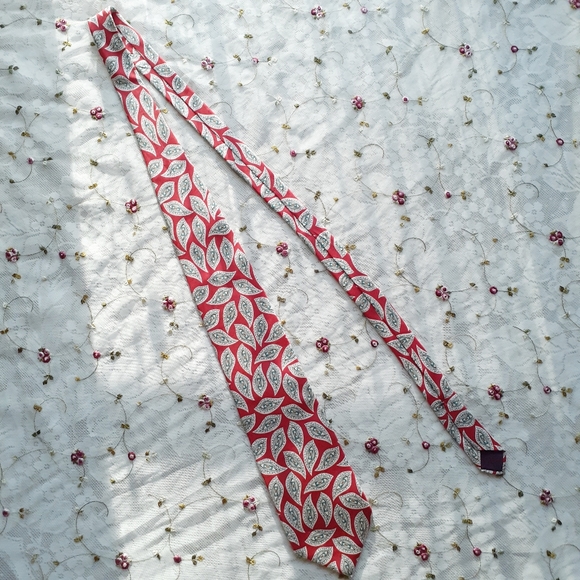 VTG Christian Dior Monsieur 100% Silk Tie USA Made - Picture 5 of 8